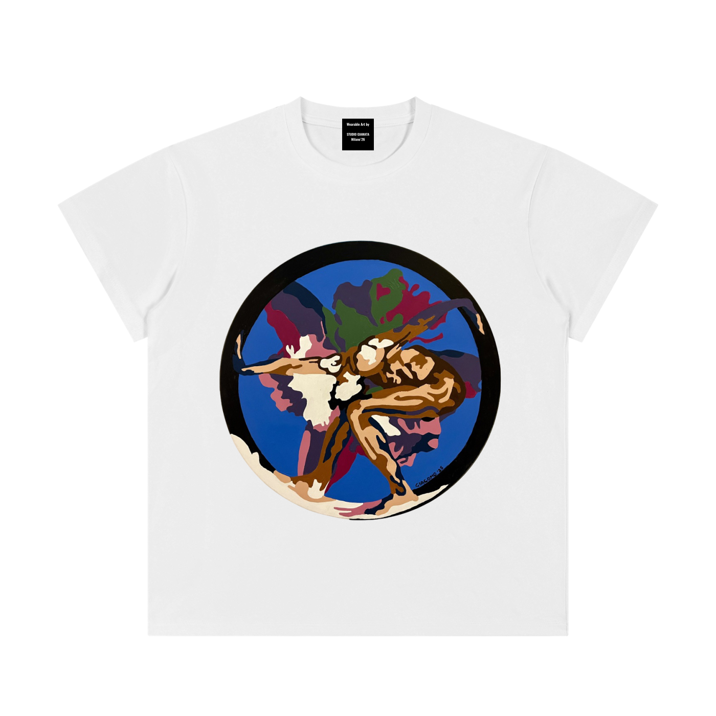 Lightweight Cotton Classic Fit T-Shirt B&W